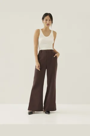 Love Bonito Karlie High Rise Flare Pants-273-XL