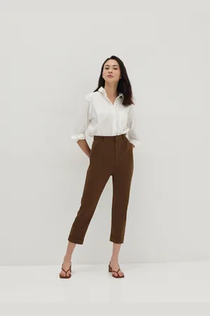 Love Bonito Alby Tailored Peg Leg Chino Pants-277-M
