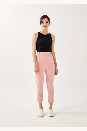Love Bonito Alby Tailored Peg Leg Pants-034-XXS