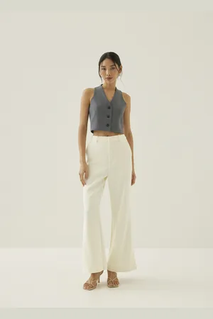 Love Bonito Karlie High Rise Flare Pants-035-L