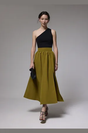 Love Bonito Zoe Flare Maxi Skirt-157-L