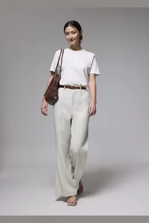 Love Bonito Leggyâ„¢ High Waist Wide Leg Flare Pants-161-M