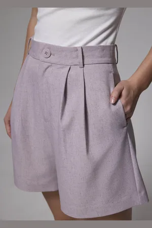 Love Bonito High Waist A-line Shorts-361-M