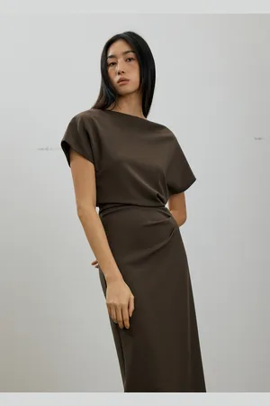 Love Bonito Amala Multi-way Drape Midi Dress-269-L
