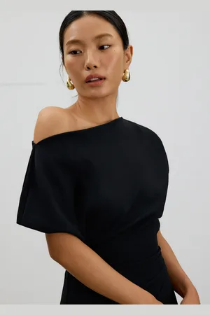 Love Bonito Amala Multi-way Drape Midi Dress-014-L