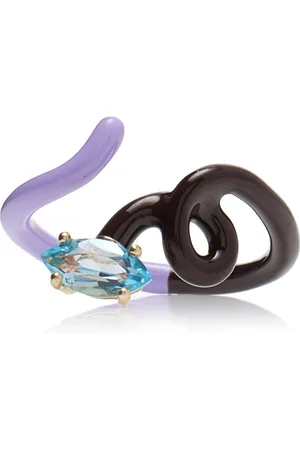 BEA BONGIASCA Vine 9K Gold And Silver Ring