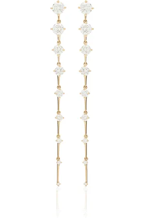 Fernando Jorge Sequence Long 18K Diamond Earrings
