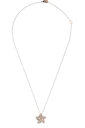 Harakh Frangipani 18K Rose Gold Diamond Necklace