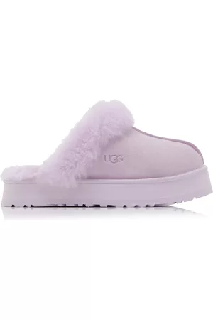 UGG Women Slippers - Women's Disquette Suede Platform Slippers