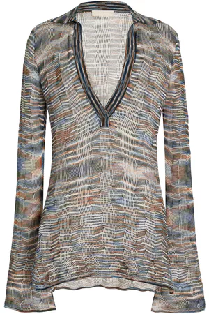 ULLA JOHNSON Women Tunics - Women's Marlo Cotton Tunic Top
