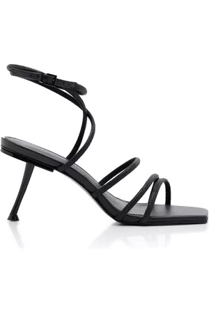 Cult Gaia Women Bags - Women's Isa Crystal Lace-Up Sandals