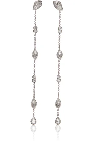Harakh Frangipani 18K Gold Diamond Earrings