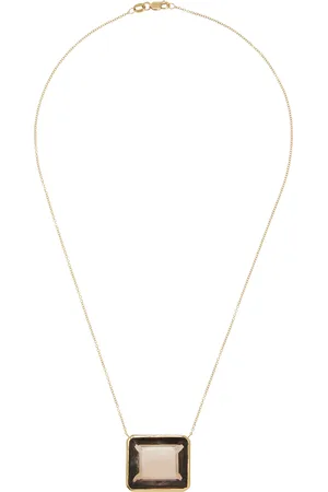 JIA JIA Large 14K Yellow Gold Quartz Necklace