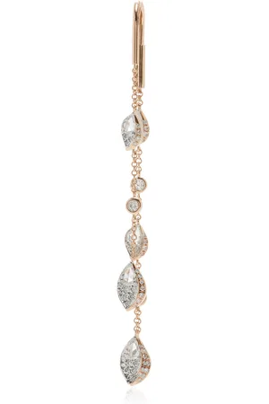 Harakh Frangipani 18K Rose Gold Diamond Single Earring