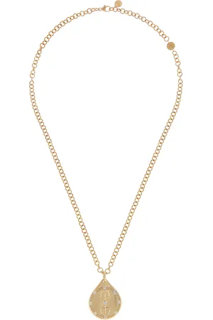 Harakh Drops of Joy 18K Yellow Diamond Pendant Necklace