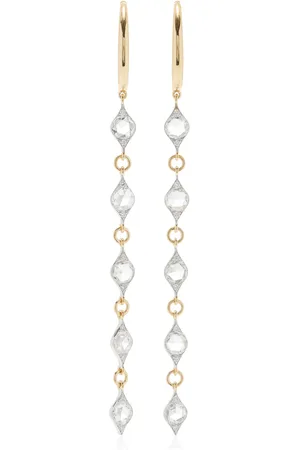 Harakh Haveli 18K White and Yellow Diamond Earrings
