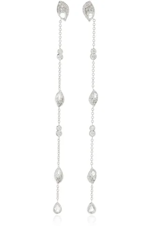 Harakh Frangipani 18K Gold Diamond Earrings
