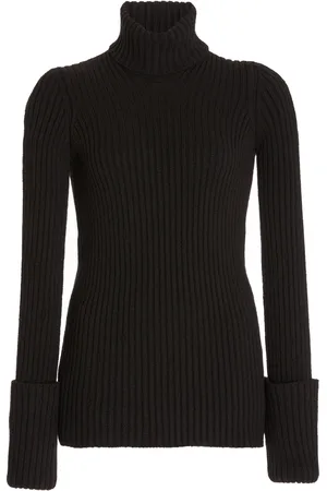 Bottega Veneta Ribbed-Knit Wool Turtleneck Sweater