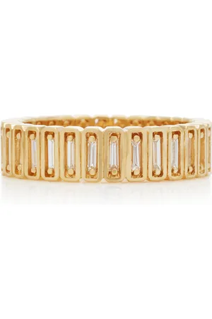 Suzanne Kalan Inlay Collection 18K Yellow- Eternity Band