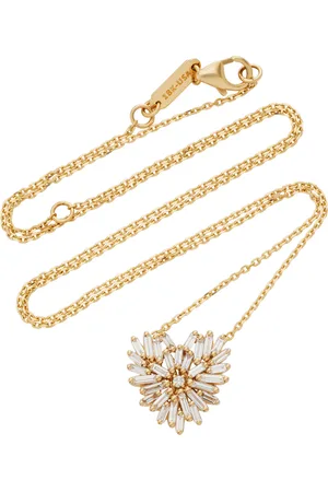 Suzanne Kalan Angel Medium 18K Diamond Necklace