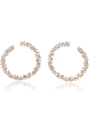 Suzanne Kalan Spiral 18K Yellow- Hoop Earrings