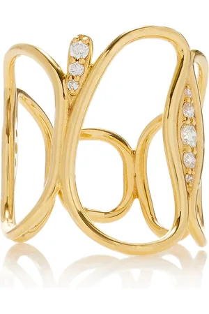 Fernando Jorge Fluid 18K Yellow Diamond Ring