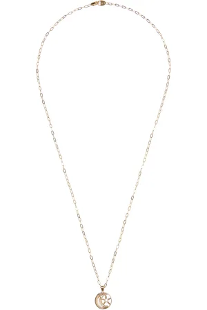 VRAI Moon 18K Yellow Lab-Grown Diamond Necklace