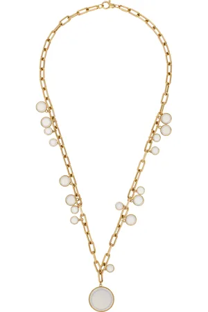 Goshwara Moon Quartz Charm Necklace