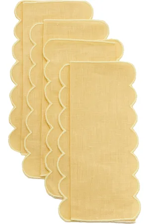 Moda Domus Set-Of-Four Linen Cocktail Napkins