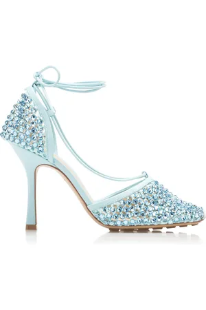 Bottega Veneta Sparkle Stretch Sandals