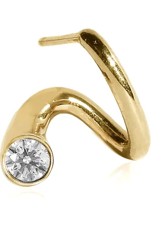 Kat Kim 18K Yellow Peak Diamond Single Earring