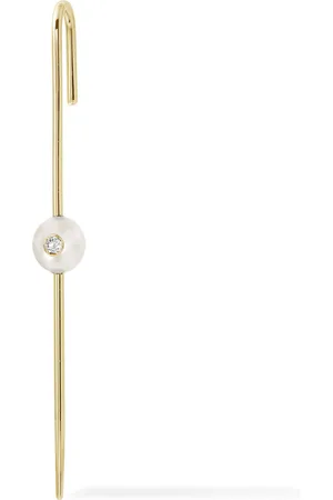 Kat Kim Floating Pearl Single Ear Pin