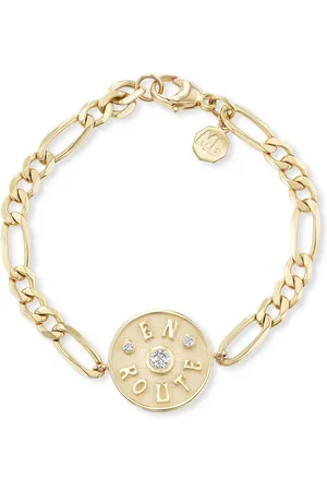 Marlo Laz Mini En Route 14K Yellow Diamond Bracelet