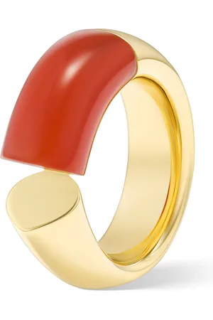 Tabayer Oera 18K Fairmined Gold Carnelian Ring