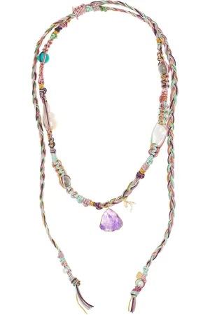 Joie DiGiovanni 18K Gold -Stone Necklace
