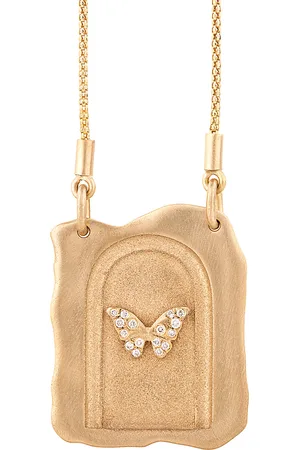 Nada 18k Yellow Door of Rebirth Necklace