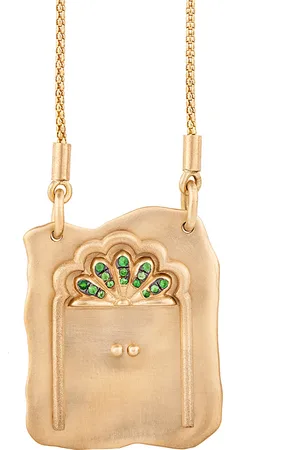 Nada 18k Yellow Door of Luck Necklace