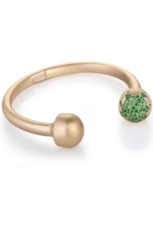 Nada 18k Yellow Cocoon Color Small Cuff Bracelet