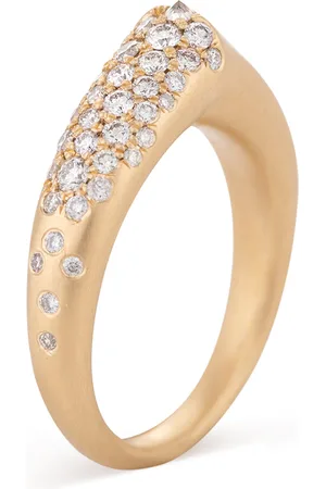 Nada 18k Yellow The Arch Power Stripe Small Ring