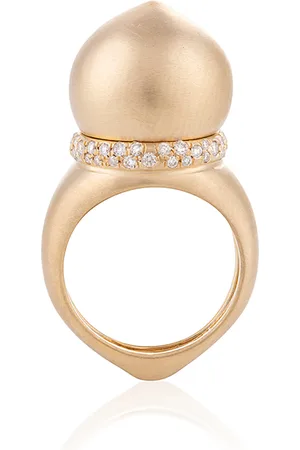 Nada 18k Yellow The Dome Courage Small Ring