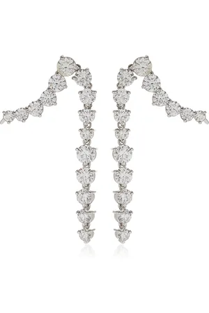 VRAI 14K Gold Diamond Climber Earrings