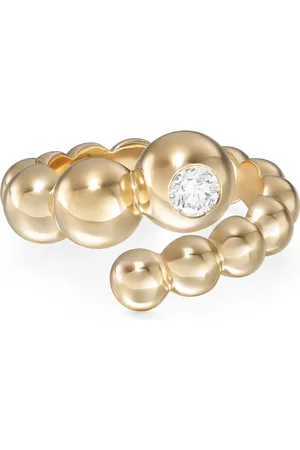 Melissa Kaye Audrey 18K Yellow Diamond Ring