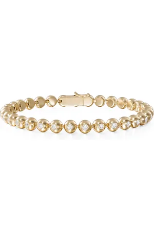 Melissa Kaye Audrey 18K Yellow Diamond Tennis Bracelet