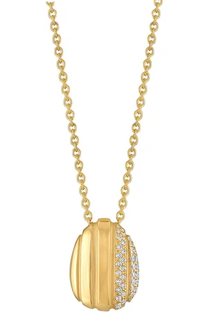 Pamela Zamore Eos 18K Yellow Diamond Necklace