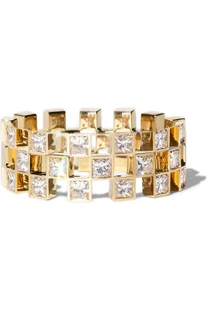 Kat Kim 18K Yellow Grande Anerise Diamond Band