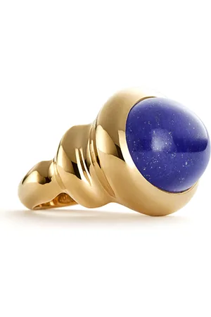 Sauer Constantin 18K Yellow Lapis Lazuli Ring