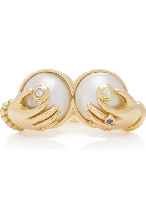 Sauer Venus 18K Yellow Multi-Stone Ring