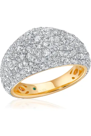 Graziela 18K Gold Diamond Bahia Ring