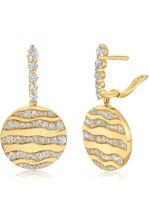 Graziela Alma Dos Rios 18K Gold Diamond Earrings