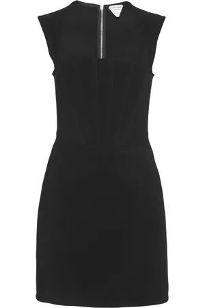 Bottega Veneta Silk-Blend Mini Dress
